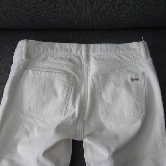 Juicy Couture Size 27 CH 165/66A White Skinny Jeans - Picture 8 of 10
